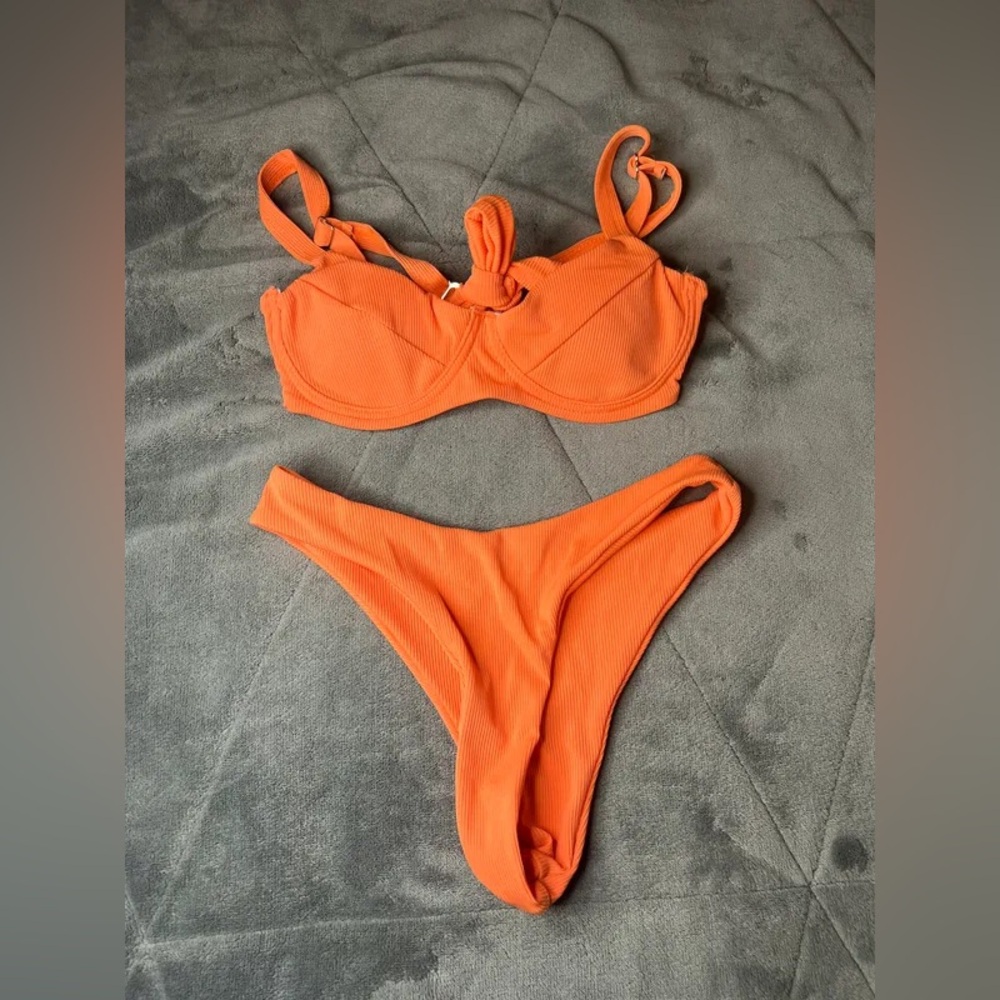 Small orange bikini